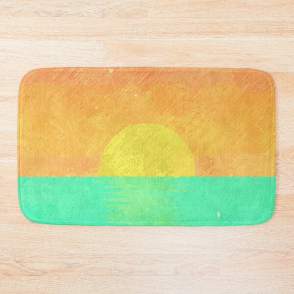 Item preview, Orange and Mint Sunrise designed and sold by Ellie&CharChar&Evy.