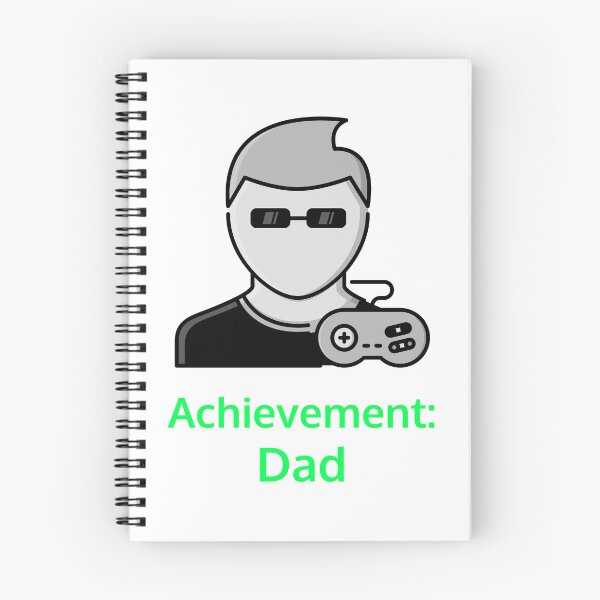 Item preview, Achievement: Dad Gamer Dad designed and sold by SquatchPrintsCo.