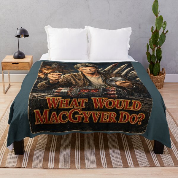 Item preview, What would MacGyver do? designed and sold by TeeCodes.