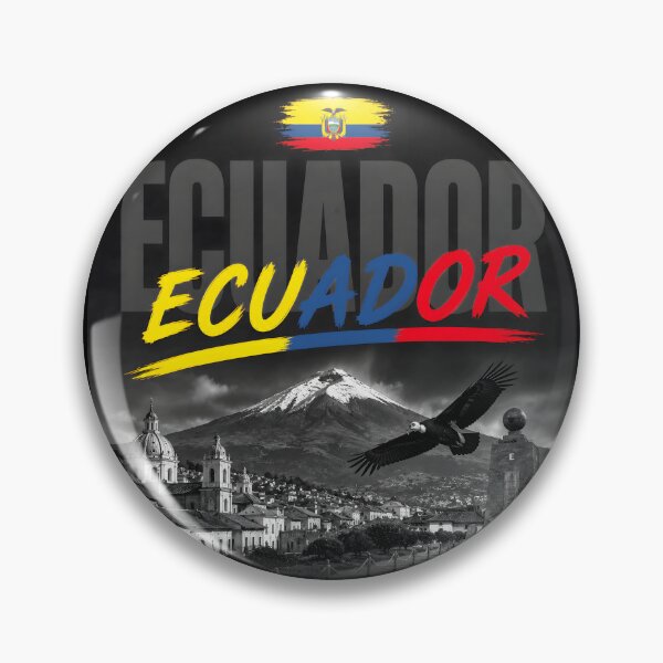 Item preview, Ecuador Modern Travel Art designed and sold by AtuqStudio.