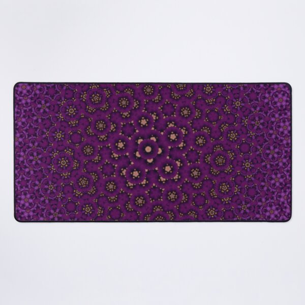 Item preview, Purple Evening Star Pattern designed and sold by Shy Fractal Designs.