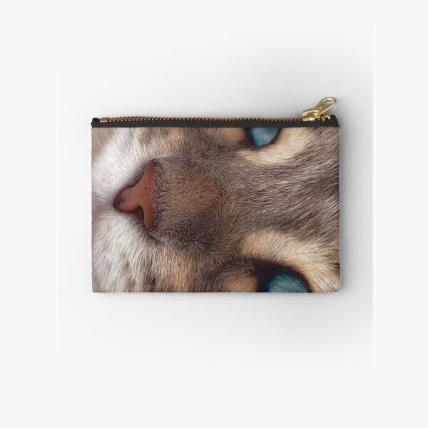 Item preview, Blue-Eyed Tabby Cat Close-Up – Dreamy Feline Portrait | Cute Aesthetic Cat Wall Art designed and sold by Jesus-istheway.