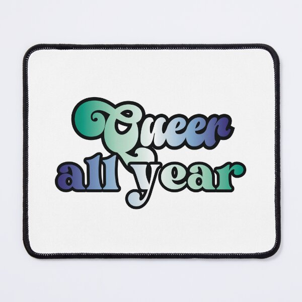 Item preview, Queer all year - gay / achillean / mlm pride flag design designed and sold by art by hannah lang.