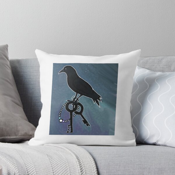 Item preview, Crow Bringing Shiny Treasures designed and sold by MareMadeIt.
