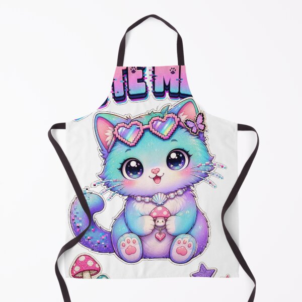 Item preview, Byte Meow Neon Kitty designed and sold by Kitty-and-Cat.
