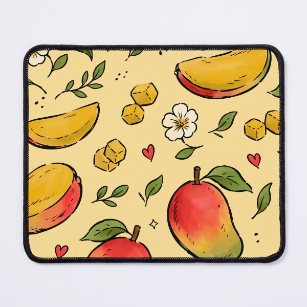 Item preview, Mango Madness in Yellow designed and sold by PipermintPress.
