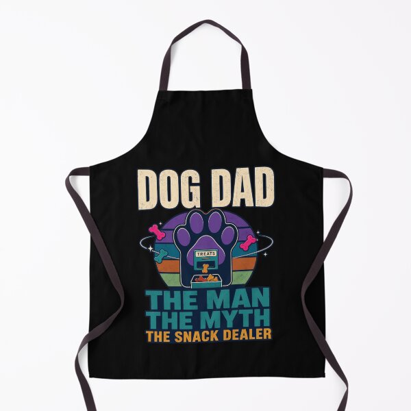 Item preview, Dog Dad The Man The Myth The Snack Dealer Retro designed and sold by SoyLamderma.