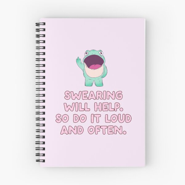 Item preview, Swearing Will Help Sassy Frog  designed and sold by Jess.a.creates.