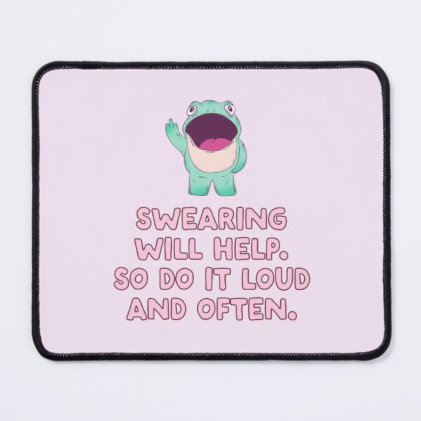 Item preview, Swearing Will Help Sassy Frog designed and sold by Jess.a.creates.