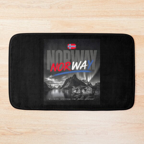 Item preview, Norway Modern Travel Art designed and sold by AtuqStudio.
