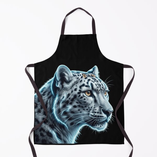 Item preview, Neon Snow Leopard Glow Electric Art designed and sold by Innova_Creations.