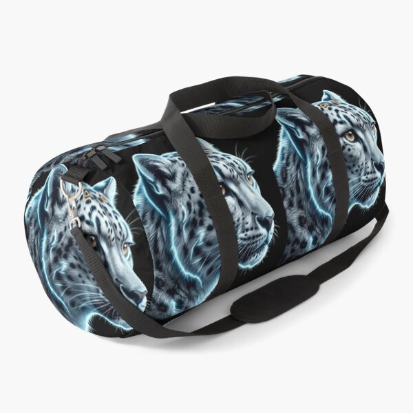Item preview, Neon Snow Leopard Glow Electric Art designed and sold by Innova_Creations.