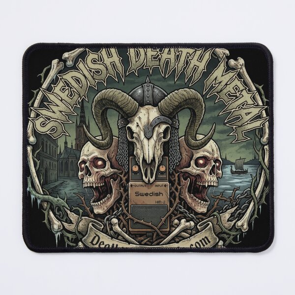 Item preview, Swedish Death Metal DMH30 designed and sold by Death Metal Hippie.