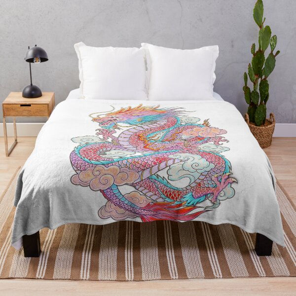 Item preview, Colorful Chinese Dragon Art designed and sold by bewitchedcuties.