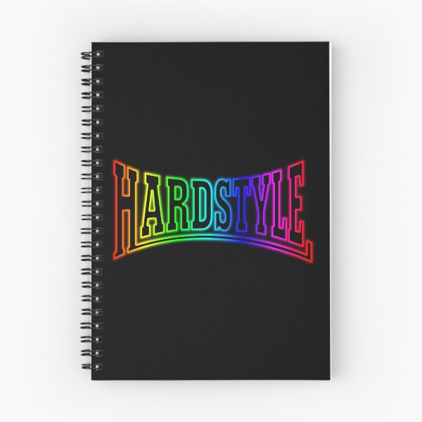 Item preview, Festival rave de hardstyle con arcoíris neón designed and sold by SPAZE-Typo.