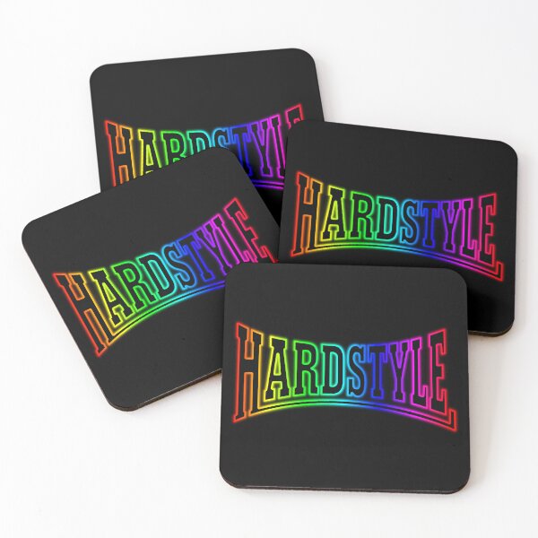 Aperçu de l'œuvre Festival de rave hardstyle Neon Rainbow créée et vendue par SPAZE-Typo.