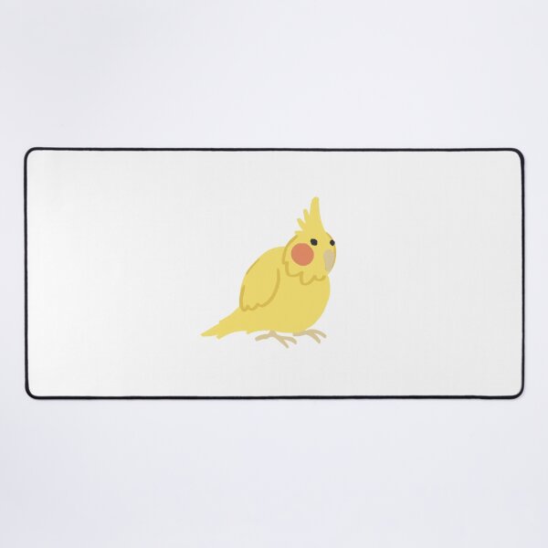 Item preview, Silly Fat Yellow Cockatiel Bird designed and sold by sleepyheadedbb.