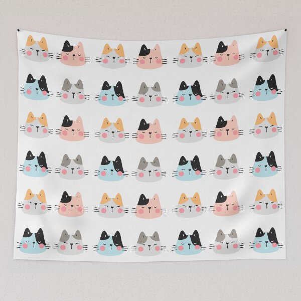 Item preview, Cats in a Row designed and sold by TeeGeeTees.