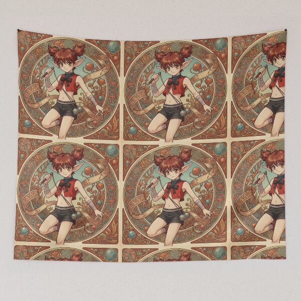Item preview, Tart in the style of Alphonse Mucha designed and sold by Solace Sparkles.