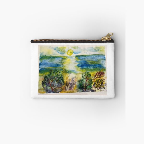 Item preview, "Keskpäev" (Midday) - Original Summer Landscape Watercolor Painting designed and sold by San159.