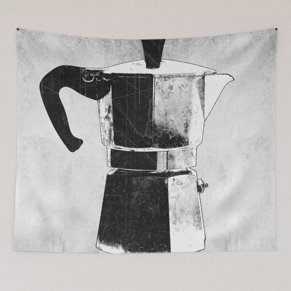 Item preview, Vintage Stovetop Espresso Coffee Pot designed and sold by Ghoul Enterprises.