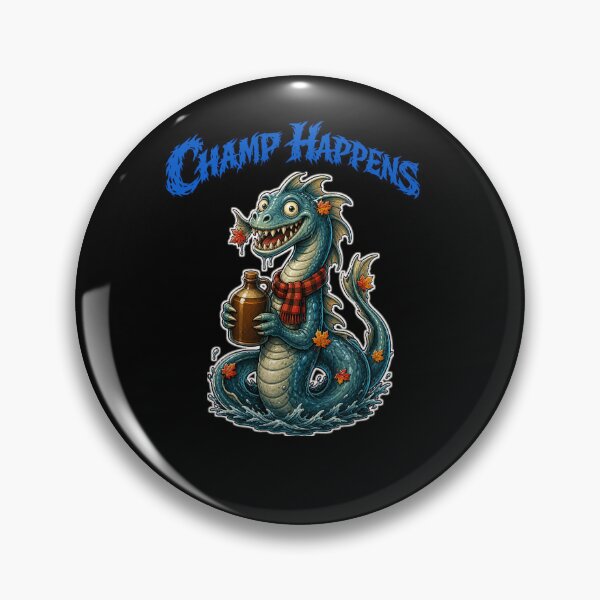 Item preview, Champ Happens Lake Monster designed and sold by Sonic Nova Studios.
