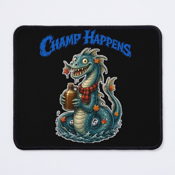 Item preview, Champ Happens Lake Monster designed and sold by Sonic Nova Studios.