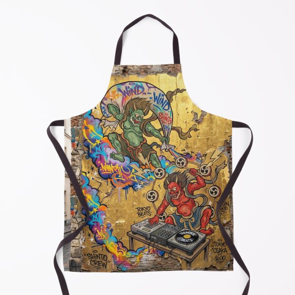 Item preview, Graffiti on the Silk Road: The Wind and Thunder Gods designed and sold by iris-festival.