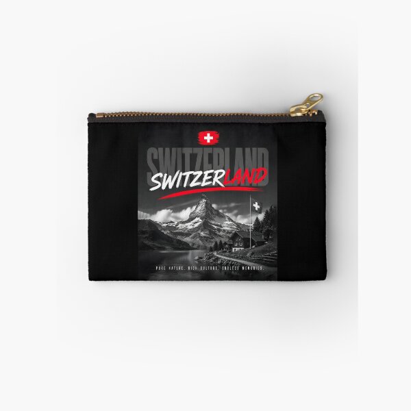 Item preview, Switzerland Modern Travel Art designed and sold by AtuqStudio.