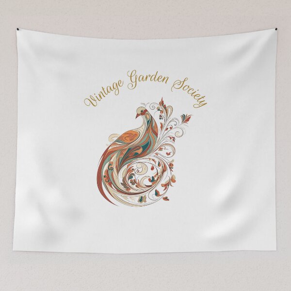 Item preview, Vintage Garden Society (Bird of Paradise) designed and sold by Caris Clothing.