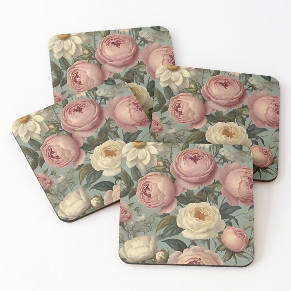 Item preview, Vintage Botanical Flowers: Retro Cottagecore Floral Illustration Art designed and sold by benja-08.