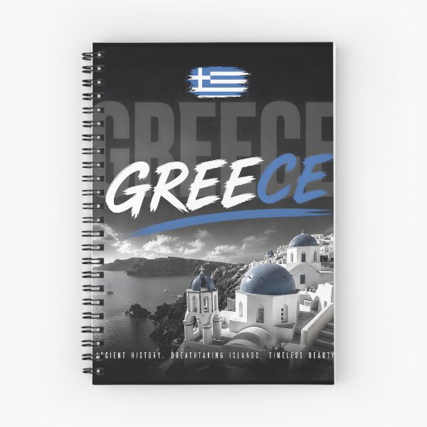 Item preview, Greece Modern Travel Art designed and sold by AtuqStudio.