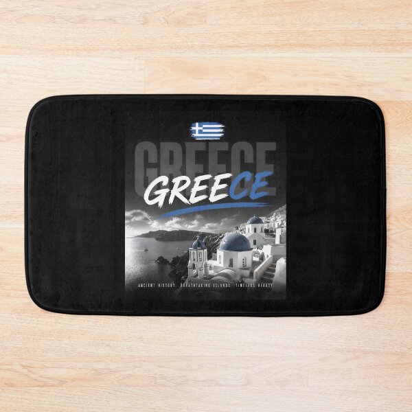 Item preview, Greece Modern Travel Art designed and sold by AtuqStudio.
