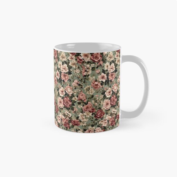 Item preview, Vintage Botanical Flowers: Retro Cottagecore Floral Illustration Art designed and sold by benja-08.