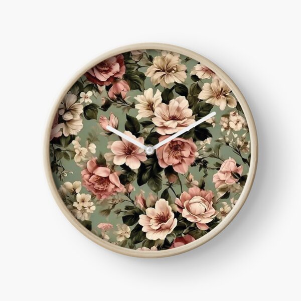 Item preview, Vintage Botanical Flowers: Retro Cottagecore Floral Illustration Art designed and sold by benja-08.
