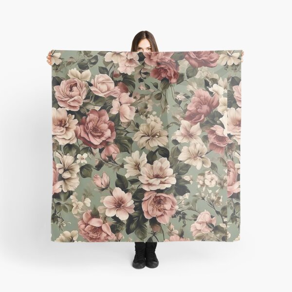 Item preview, Vintage Botanical Flowers: Retro Cottagecore Floral Illustration Art designed and sold by benja-08.