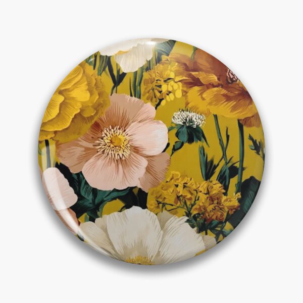 Item preview, Vintage Botanical Flowers: Retro Cottagecore Floral Illustration Art designed and sold by benja-08.