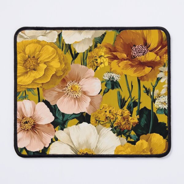 Item preview, Vintage Botanical Flowers: Retro Cottagecore Floral Illustration Art designed and sold by benja-08.