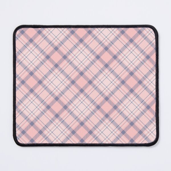 Item preview, Pink Shades and Blue Grey Tartan Pattern designed and sold by TeeGeeTees.