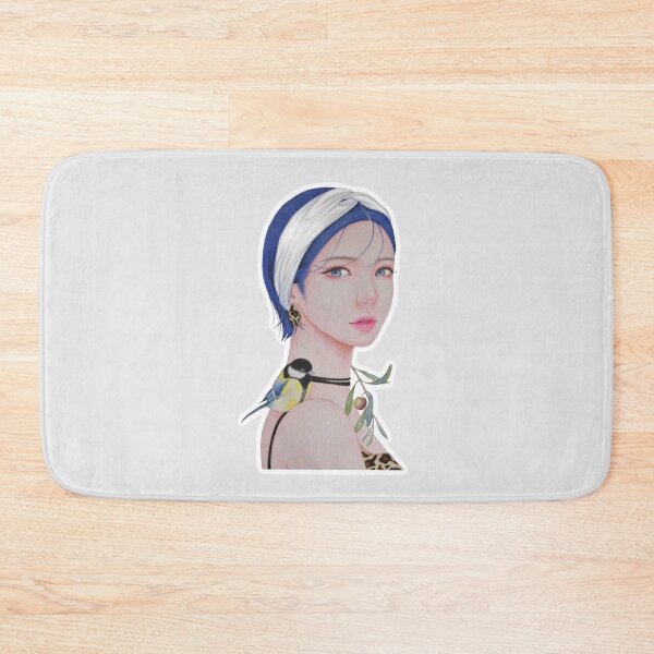 Item preview, Blue Headscarf Girl  designed and sold by KJAStudio.