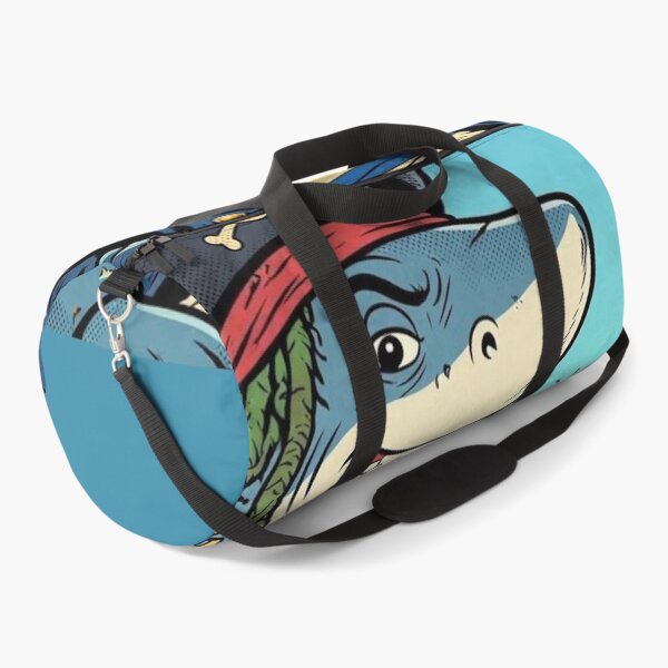 Item preview, Pirates of the Carib-sea-an Funny Shark Pirate designed and sold by ElvisVintagePosters.
