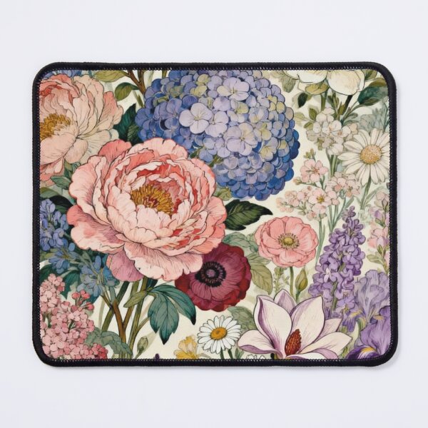 Item preview, Vintage Botanical Flowers: Retro Cottagecore Floral Illustration Art designed and sold by benja-08.