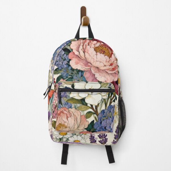 Item preview, Vintage Botanical Flowers: Retro Cottagecore Floral Illustration Art designed and sold by benja-08.