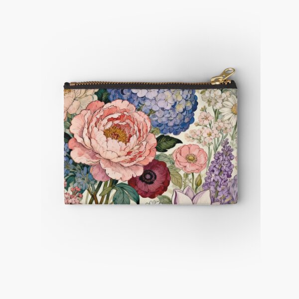 Item preview, Vintage Botanical Flowers: Retro Cottagecore Floral Illustration Art designed and sold by benja-08.