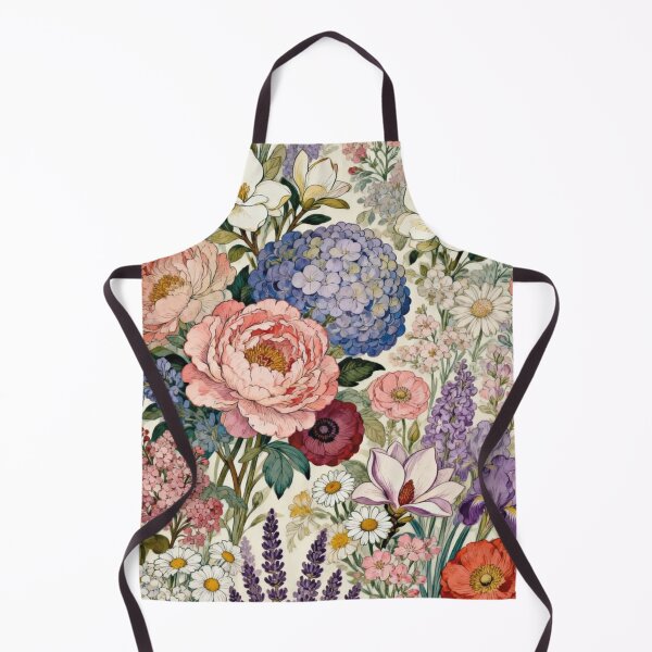 Item preview, Vintage Botanical Flowers: Retro Cottagecore Floral Illustration Art designed and sold by benja-08.