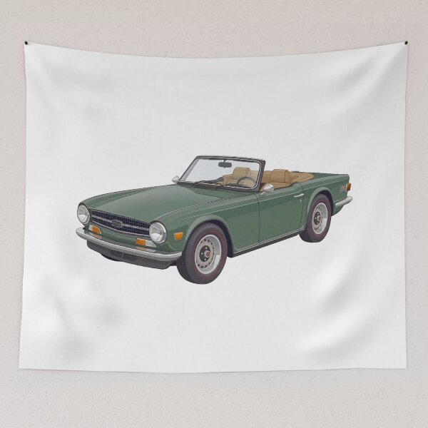 Item preview, Triumph TR6 Sports Car - Green designed and sold by ClassicMotors.