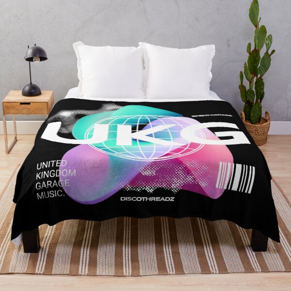 Item preview, UKG - UK Garage Music Vibes (White) designed and sold by Discothreadz.