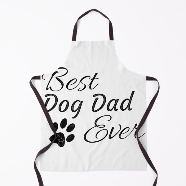 Item preview, Best Dog Dad Ever Calligraphy Paw Print designed and sold by SoyLamderma.