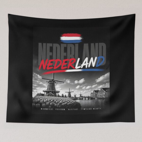 Item preview, Nederland Travel Art designed and sold by AtuqStudio.