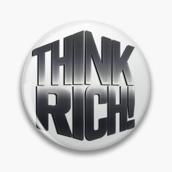 Item preview, Think Rich, Get Rich  designed and sold by Zoetic_Designz.